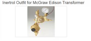 Inertrol Outfit for McGraw Edison Transformer